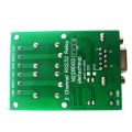 Two channel RS232 control Relay board DC 24V serial switch module for PLC. 
