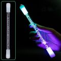 Luminous Flash Rotating Pen Beginner Competition Pen / No Refill Non-Writable Tool Acrylic Spinning Anti Slip Coating for Student. 
