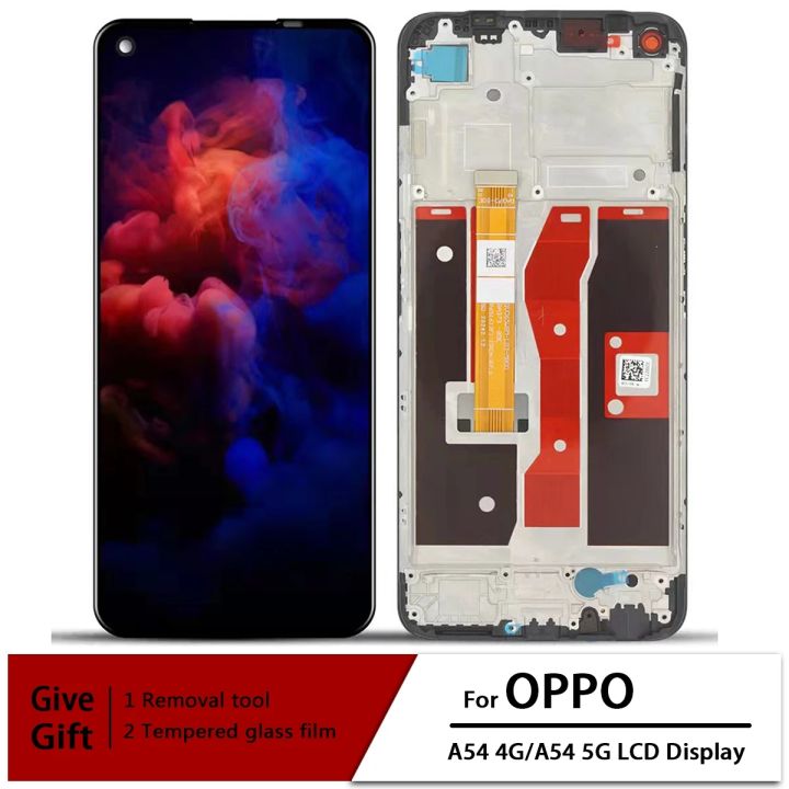 LCD%20With%20Frame%20For%20OPPO%20A54%204G%20CPH2239%20Display%20Touch%20Screen%20Digitizer%20Assembly%20Replacement%20Parts%20-%20Image%207