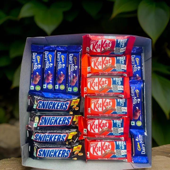 Chocolate Hamper budget Gift Box For Special Moment 17 pcs include