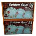 Golden Opal 37 Pcs Dinner Set. 