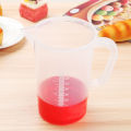 Kitchen Baking Measuring Cup Milk Liquid Flour Graduated Measure Jug Anti Leak Plastic Pour Water Pitcher With/without Lid. 