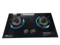 Wilsonic Glasstop 2 Burner Gas Cooker Hob - HOB6002. 