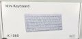 Keyboard Mini Keyboard K-1000 Wired Usb Mini Keyboard Black Color for computers / laptops / tablets. 