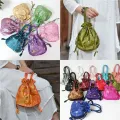 【ALLGOOD】 Data Line Storage Bag Portable Sanitary Napkin Bag Ethnic Style Cosmetic Bag Embroidery Women Flower Handbags Small Storage Bags Jewerly Packing Bag Hanfu Drawstrings Bags. 