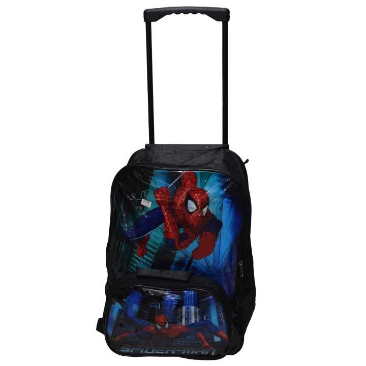 Spider man trolley school bag 2 wheel