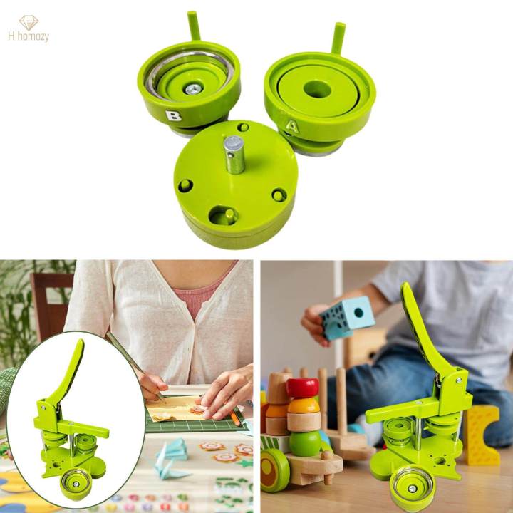 Interchangeable%20Die%20Mould%2025mm/32mm/58mm%20DIY%20Button%20badge%20makers%20Machine%20-%20Image%203