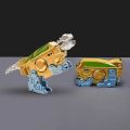 2 in 1 Dinosaur Transforming Spinner Deformation Spinning Top Spinner Toy Mechanical Gyro Portable Fidget Toy Stress Relief Toy. 