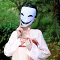【hot】 Leech Mask Smiling Expression Scaring Full Face Mask Black Evil Cos Anime Male Adult Party Props Halloween Ghost Face Joker Mask. 