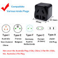 Aus European To American Canada Japan Thailand Philippines Plug Adapter Type B Charge Power Conversion Plug. 