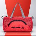 Vector X Blitz Gym Bag (Red-Black)  (FROM INDIA SAB). 