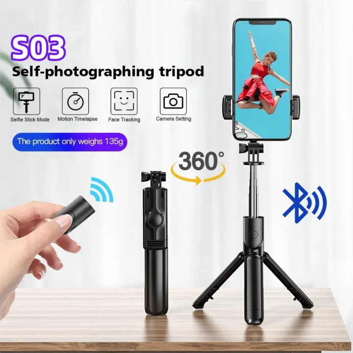 S03%20Monopod%20Wireless%20Bluetooth%204.0%20Mini%20Selfie%20Stick%20With%20Beauty%20LED%20Light%20Desktop%20Stand%20Portable%20Stretchable%20Anti-Shake%20Stabilizer%20Adjust%20360%20Rotating%20Phone%20Holder%20Self-Timer%20Foldable%20Camera%20Tripod%20For%20Smartphones%20Cameras%20ZPG-020%20PremiumTec%20-%20Image%202