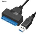 [ZVPT] USB 3.0 to SATA 2.5" External Hard Disk Drive Adapter Reader For SSD HDD Cable DSF. 