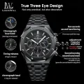 Waterproof Steel Band Sports Watch for men. 