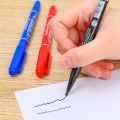 1PC 0.5/1mm Double-headed Marker Oil Based Permanent Markers Waterproof Media Disc Dual Tip Pens School Office Stationery. 