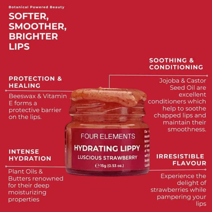 Four%20Elements%20Hydrating%20Lippy%20Lip%20Balm%2015g%20Strawberry%2015G%20-%20Image%203