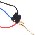 Ceiling Fan Switch Kit 3 Speed 3 Wire Pull Wire Switch With Rope For DIY Accessories. 