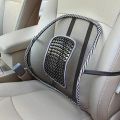 Car Seat Chair Back Massage Lumbar Support Waist Mesh Ventilate Cushion Pad Universal for Office Home Auto Accessories. 