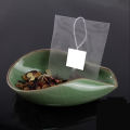 100pcs/lot Pyramid Tea Bag Filters Nylon Teabag Single String With Tag Transparent Empty Tea Bags. 