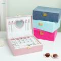 Jewelry Box Multifunctional Jewelry Storage Case, Earrings Bracelets Rings Jewelry Organizer. 