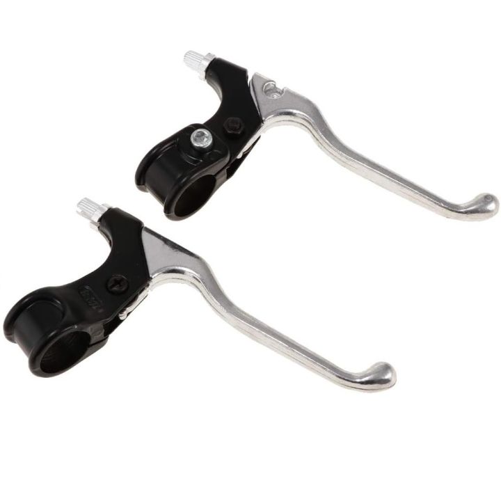 Bicycle Brake Lever Half Alloy 1 Pair Bicycle Brake Lever Grips V Brake MTB Road Bike