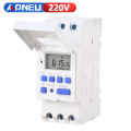 NEW 【Too much love!】thc15a 7 Days Programmable Digital Timer Switch Relay Control 220V 230V 6A 10A 16A 20A 25A 30A Electronic Weekly digital timer. 