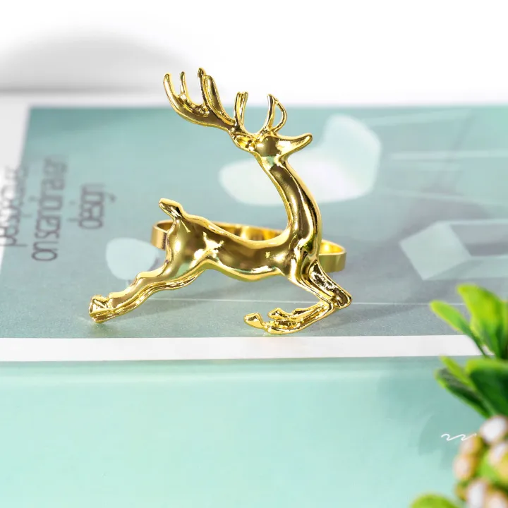 12Pcs%20Christmas%20Elk%20Deer%20Napkin%20Rings%20Gold%20Alloy%20Napkin%20Buckle%20Napkin%20Ring%20Holder%20Hotel%20Restaurant%20Wedding%20Party%20Dinner%20Table%20Decoration%20-%20Image%206