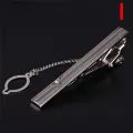 Men Silver Necktie Tie Clip Stainless Steel Plain Clasp Bars Pins Clips Jewelry Moyao. 