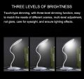 LED Rechargeable Table Lamp | 3 Step Touch Bed Lamp LED | Desk Study Table Light Lamp. 