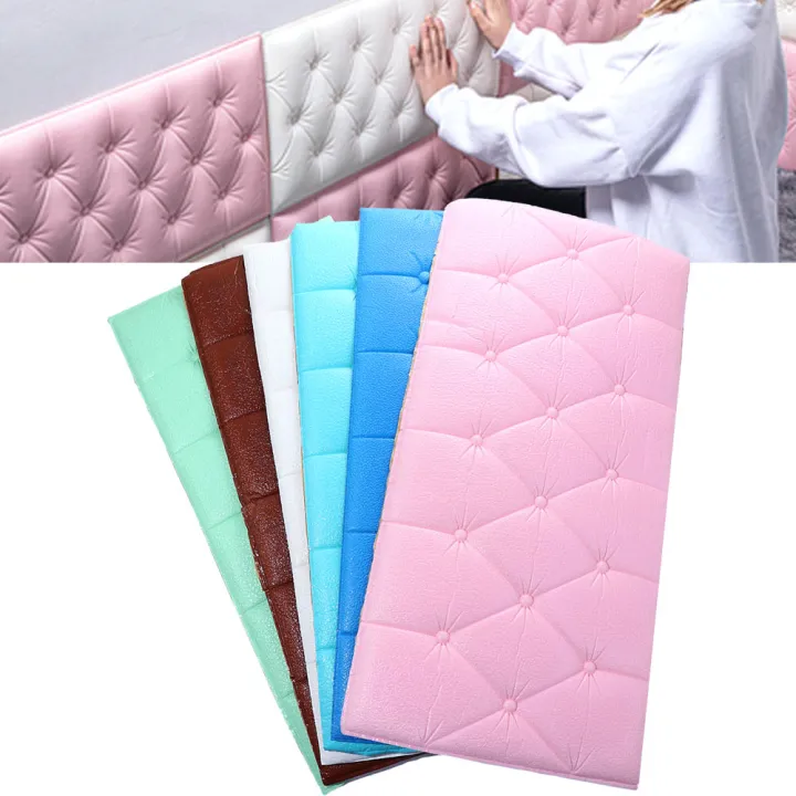 Anti-collision%2023.6"x11.8"%20PE%20for%20Bed%20Headboards%20Bathroom%20Self%20Adhesive%20Background%20Soft%20Cushion%20Wall%20Panels%20Wall%20Decoration%20Peel%20and%20Stick%20Foam%20Wall%20Sticker%20-%20Image%204