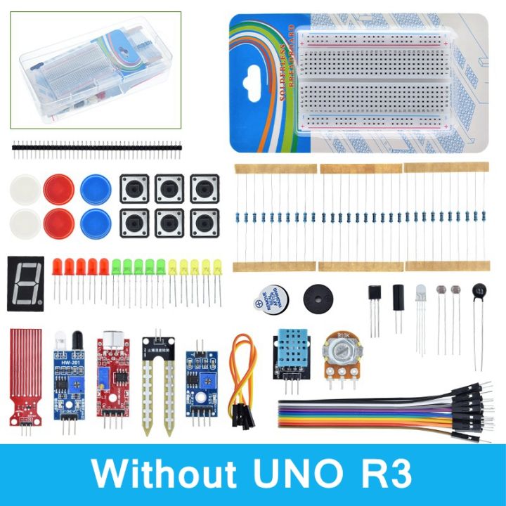 Tzt%20Basic%20Starter%20Kit%20For%20Arduino%20Uno%20Set%20R3%20Diy%20Kit%20-%20R3%20Board%20/%20Breadboard%20Box%20-%20Image%204