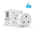 Smart WiFi 20A UK Smart Plug Smart Socket Smart Life/TUYA works with Home Google Home Alexa and Remote Voice Group App Control Timing. 