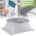 Portable Air Conditioner Exhaust Hose Coupler Window Adapter A/C Unit Tube Connector Parts & Accessories Square to Round. 