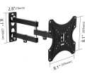 TV Wall Mount Bracket 19-42 inch Full Motion Extension Arm Swivel Tilt for LCD LED HD and Plasma. 