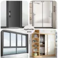 1/2/3M Self-adhesive Sealing Strip Door And Window Glass Window Anti-collision Rubber Strips Silicone Gel Sound Insulation Strip 1Roll. 