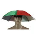 []Polyester Caps Folding Adjustable Anti-UV Head Umbrella Hat Waterproof Fishing Gardening Golf Sunshade Outdoor for Kids Adults. 