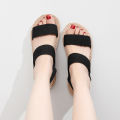 Fashionable Flat Non-Slip Soft Casual Beach Low Top Roman Sandals For Women. 