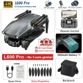 2024 New L600 PRO MAX GPS Drone 5KM 4K Professional HD Dual Camera 3-Axis Gimbal 360 Obstacle Avoidance Brushless Quadcopter Toy. 