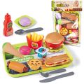Factory Hot Selling Children Realistic Pretend Play Kitchen Food Toys For French Fries Hamburgers. 