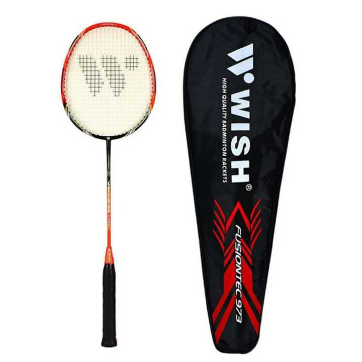 Wish Badminton Racket 973 (Single Piece) / Badminton Racket Wish 973 ...