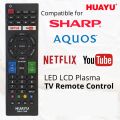 SHARP TV/LED/LCD/3D/NETFLIX Remote Control Replacement (RM-L1346). 