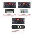 Audio Decoder Board Display Screen For Speaker Lossless Audio Player Bluetooth Usb Aux Tf Fm Car Music Mp3 Decoder Board. 