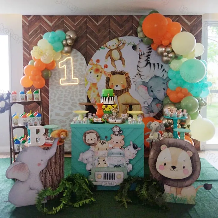 36/18''%20Jungle%20Decorations%20Animal%20Kt%20Board%20Party%20Elephant%20Safari%20Birthday%20Balloons%20Baby%20Shower%20Wild%20One%201st%20Birthday%20Party%20Decor%20-%20Image%205