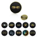 Counter Strike Cs Go Rank Icons Brooches Glass patch copper brooch Men's Suits Shirts Badge Metal Pin FBL01. 