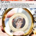 TO Commemorative Coin England People's Princess Diana The Last Rose Of England. 