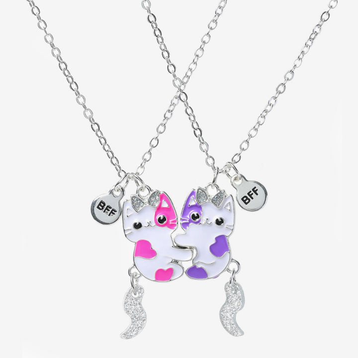 2PCS/Set%20Cartoon%20Pendant%20Couple%20Necklaces%20Chain%20Best%20Friends%20Necklace%20BFF%20Friendship%20Children's%20Jewelry%20Gift%20for%20Girls%20-%20Image%205