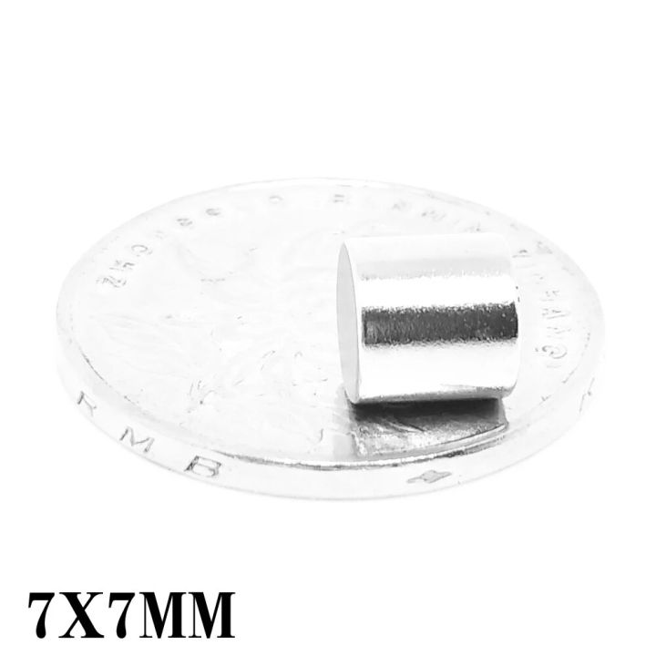 10~200pcs 7x7mm Round Powerful Strong Magnetic Magnets N35 Permanent ...