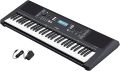Yamaha PSRE383 Keyboard with Padded Case, Double X Stand, Power Adapter, Book Rest 61-Key Touch Sensitive Portable Keyboard with Power Adapter PSR E 373 Electric piano keyboard organ Musical Instrument Kandy Musical Hub Keyboard with Accessories. 