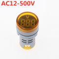 Mini Digital Voltmeter 22mm Ac 12-500v 20-500v Volt Voltage Tester Meter Power Led Indicator Pilot Lamp Display. 