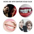 10g Teeth And Gap Falseteeth Solid Glue Resin FalseTeeth Solid Glue Temporary Tooth Repair Set Adhesive Teeth. 